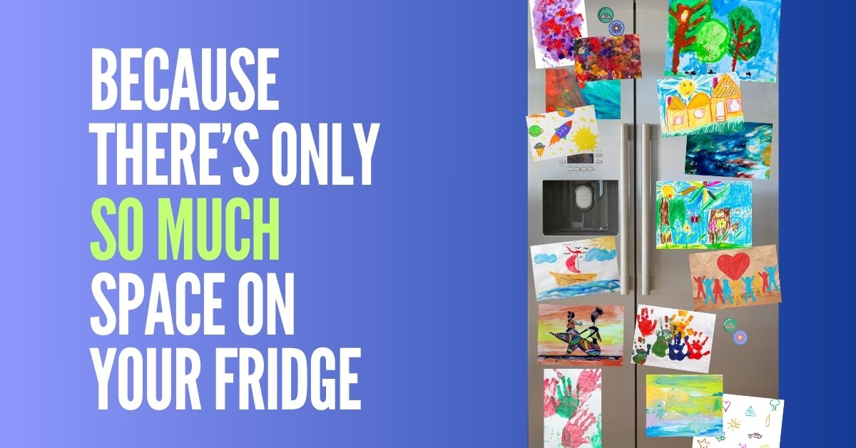 There's only so much space on your fridge. Use the ArtShow app to capture, store, organise and print your family artwork.